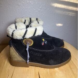 Tecnica made in Italy suede ankle booties size 37/ 6 -6.5